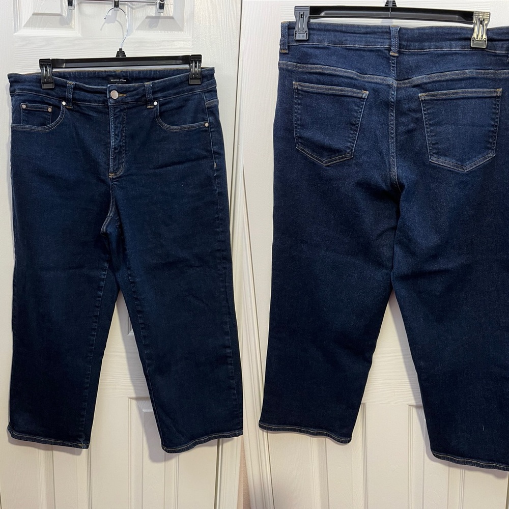 BAE boyfriend crop jeans size 14 Universal Standard